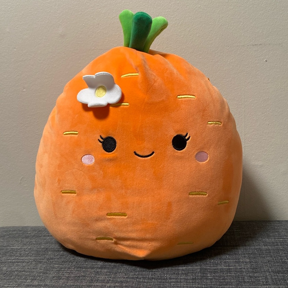 NWOT! 12” Caroleena the Carrot Squishmallow squishmallows plush toy toys animals